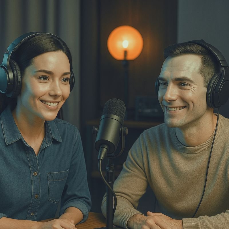 TULWA Podcasters in Studio